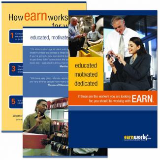 EARN Employer Recruiting Brochure: Educated, Motivated, Dedicated.