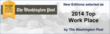 New Editions selected as 2014 Top Work Place by the Washington Post