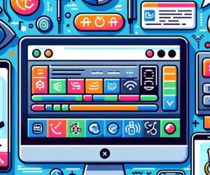 Abstract depiction of digital accessibly and assistive technology